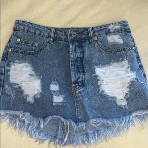 Denim Skirt